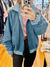 Denim Coastline Bomber