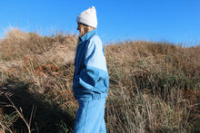 Denim horse  bomber
