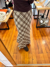 The Rift Skirt - Tartan brown