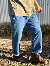The Crafter pant blue denim