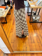 The Rift Skirt - Tartan brown