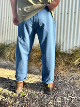 The Crafter pant blue denim