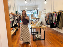 The Rift Skirt - Tartan brown