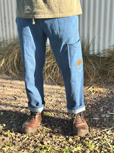 The Crafter pant blue denim