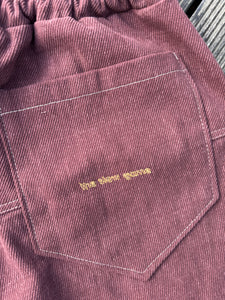 Palm taper pant - Wine
