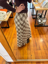 The Rift Skirt - Tartan brown