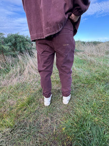 Palm taper pant - Wine