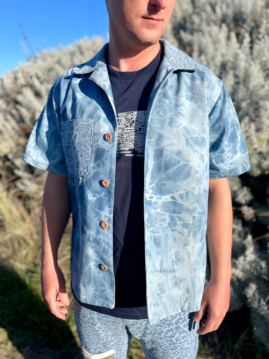 Denim Chill shirt - One off Medium